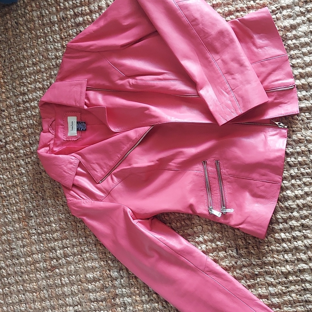 Leather jacket